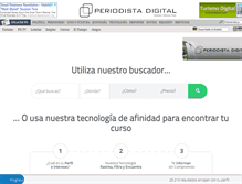 Tablet Screenshot of cursos.periodistadigital.com