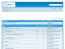Tablet Screenshot of foros.periodistadigital.com
